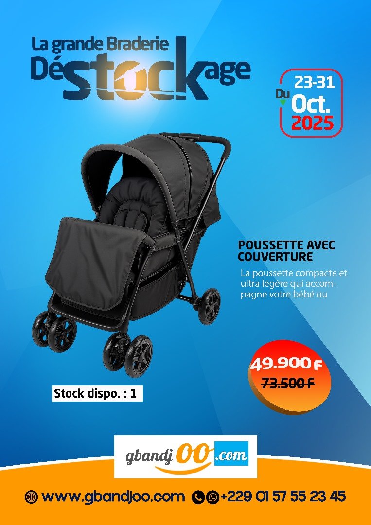 POUSSETTE AVEC COUVERTURE BABY STROLLER