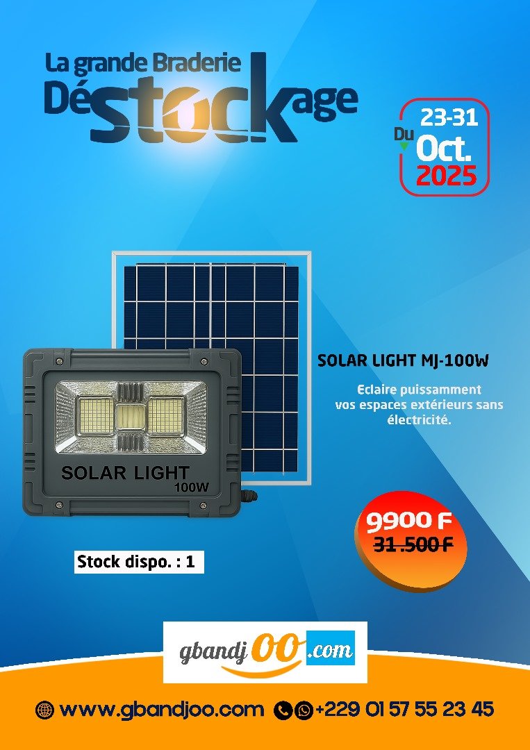 SOLAR LIGHT MJ-100W